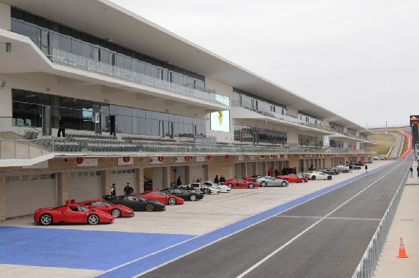Ferrari Track Day at the Circuit Of The Americas Track in Austin, Texas 12/